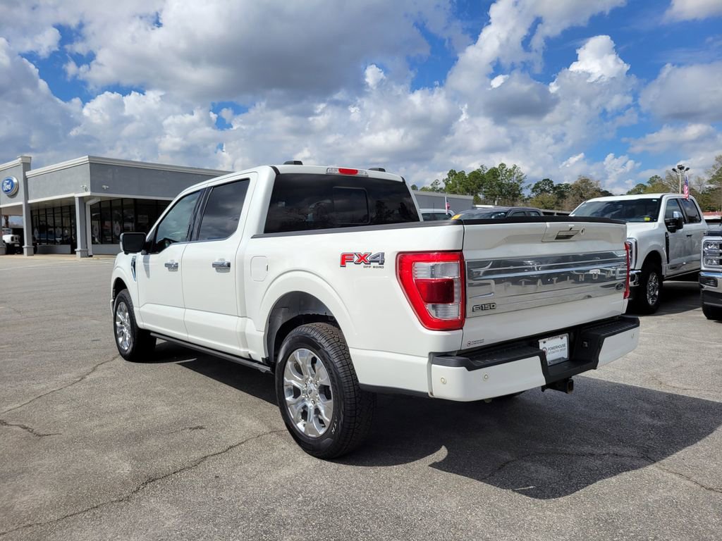 Certified 2023 Ford F150 Platinum w/ Equipment Group 701A High image 4