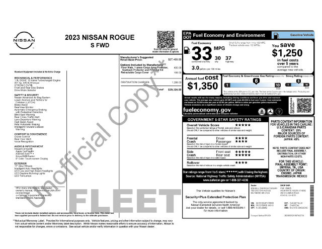 Used 2023 Nissan Rogue S FWD image 4