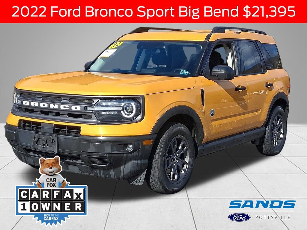 Certified 2022 Ford Bronco Sport Big Bend w/ Convenience Package image 1