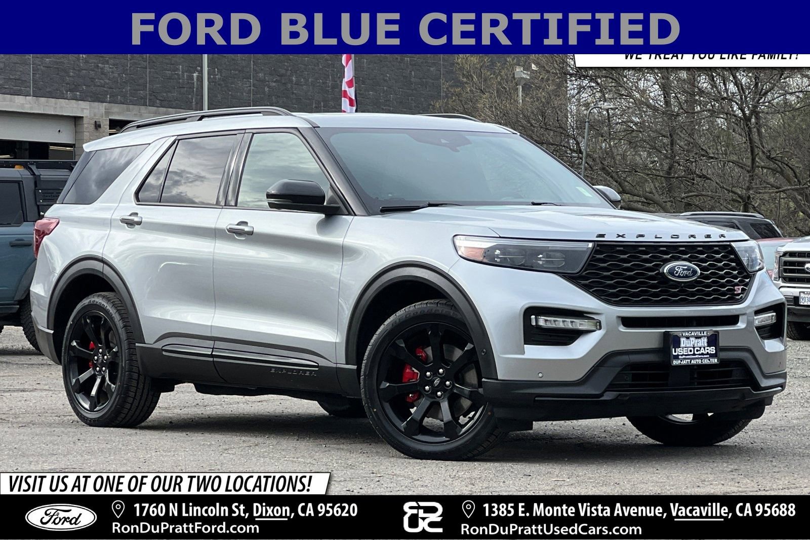Certified 2022 Ford Explorer ST w/ Equipment Group 401A image 7