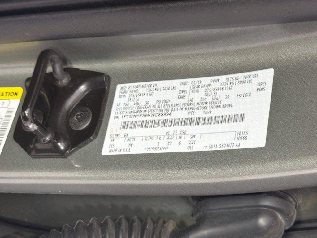 Certified 2019 Ford F150 Lariat AWD/4WD image 33