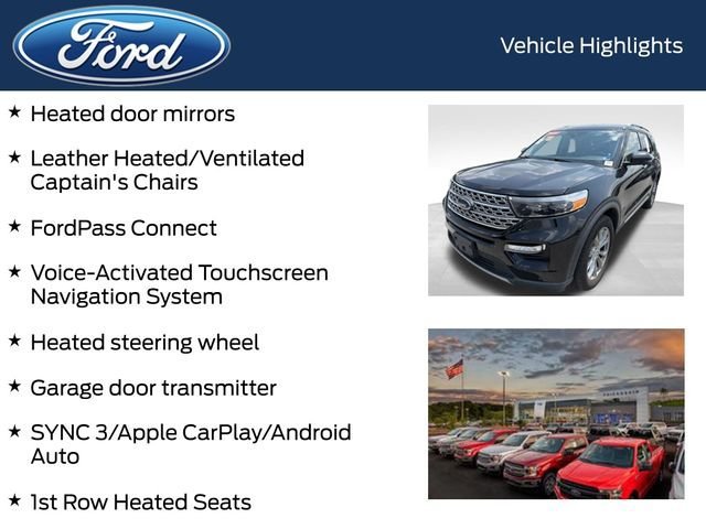 Certified 2022 Ford Explorer Limited w/ Equipment Group 301A AWD/4WD image 13