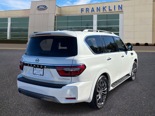 Used 2022 Nissan Armada Platinum w/ Captain's Chairs Package AWD/4WD image 7