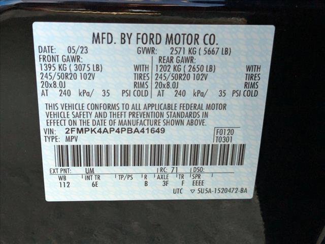 Certified 2023 Ford Edge ST AWD/4WD image 24