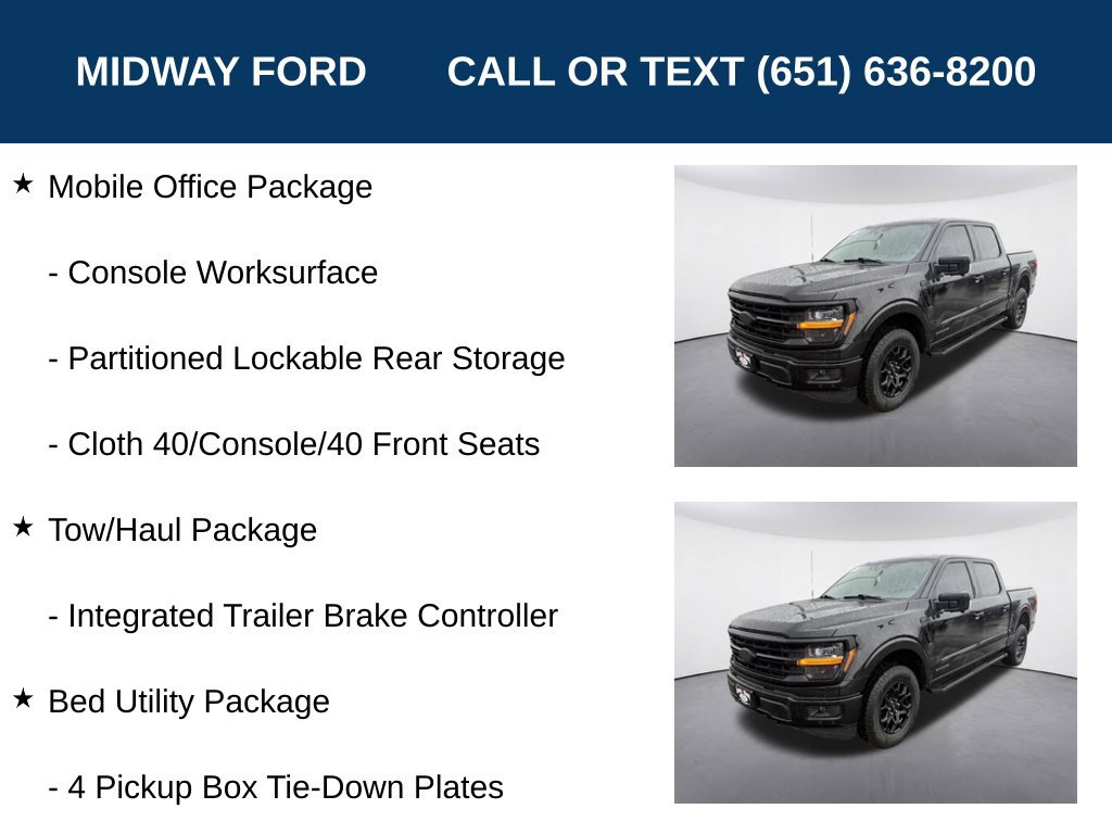Certified 2024 Ford F150 XLT w/ Equipment Group 302A MID AWD/4WD image 12
