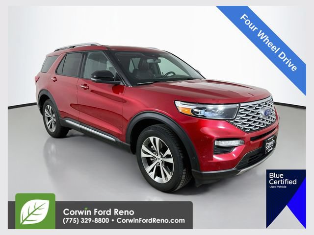 Certified 2020 Ford Explorer Platinum w/ Premium Technology Package AWD/4WD 360° Tour