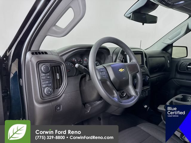 Used 2024 Chevrolet Silverado 1500 Custom w/ Turbomax Blackout Package AWD/4WD image 11
