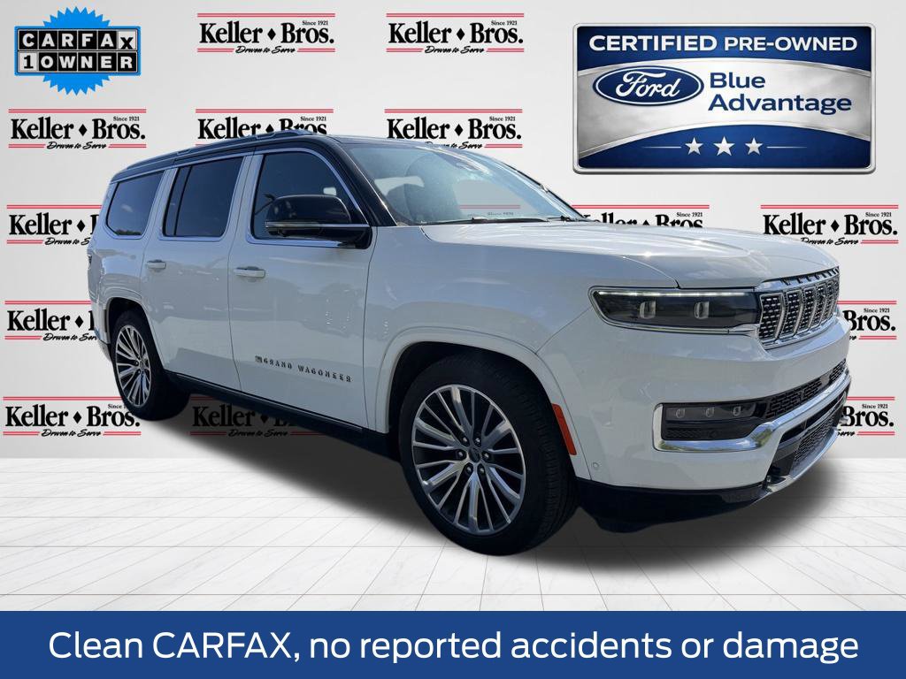 Used 2024 Jeep Grand Wagoneer Series III w/ Rear Seat Video Group 1