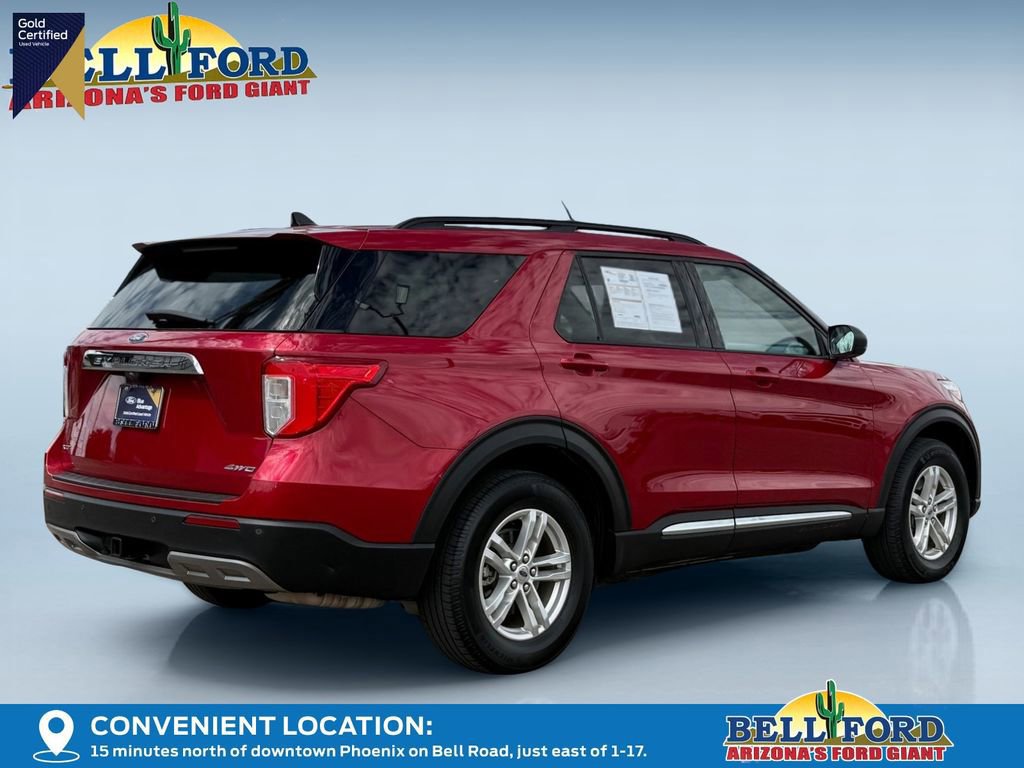 Certified 2022 Ford Explorer XLT w/ Equipment Group 202A image 3