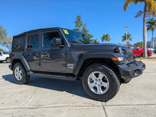 Used 2018 Jeep Wrangler Unlimited Sport S image 7