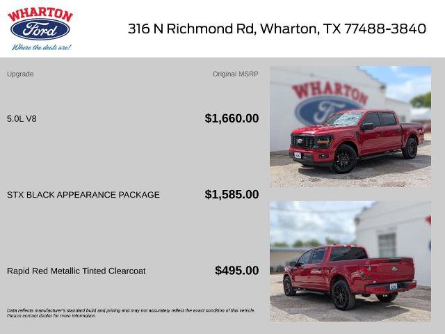 Certified 2024 Ford F150 STX w/ STX Black Appearance Package RWD image 2