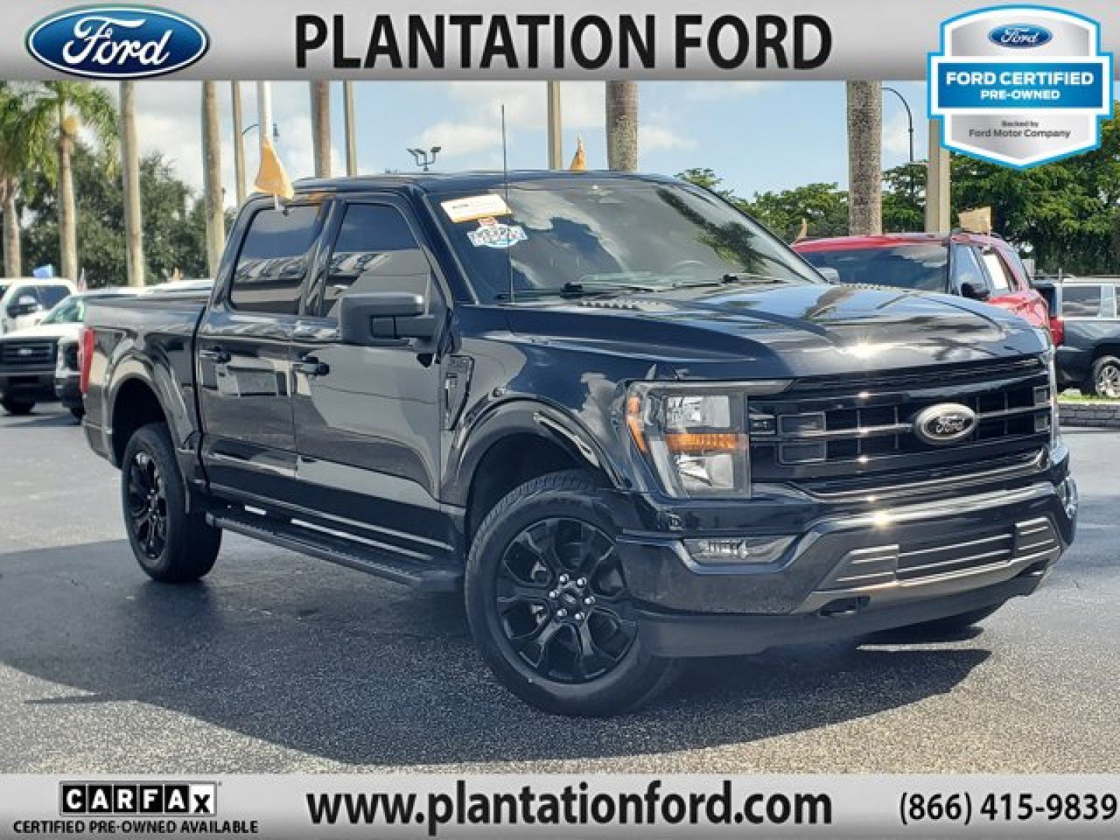 Certified 2023 Ford F150 XLT w/ XLT Black Appearance Package