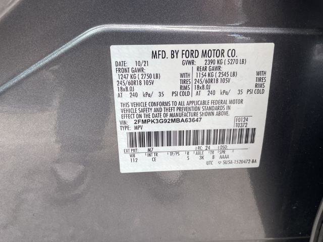 Certified 2021 Ford Edge SE FWD image 14