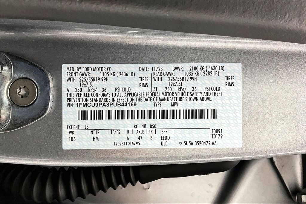 Certified 2023 Ford Escape ST-Line Elite image 35