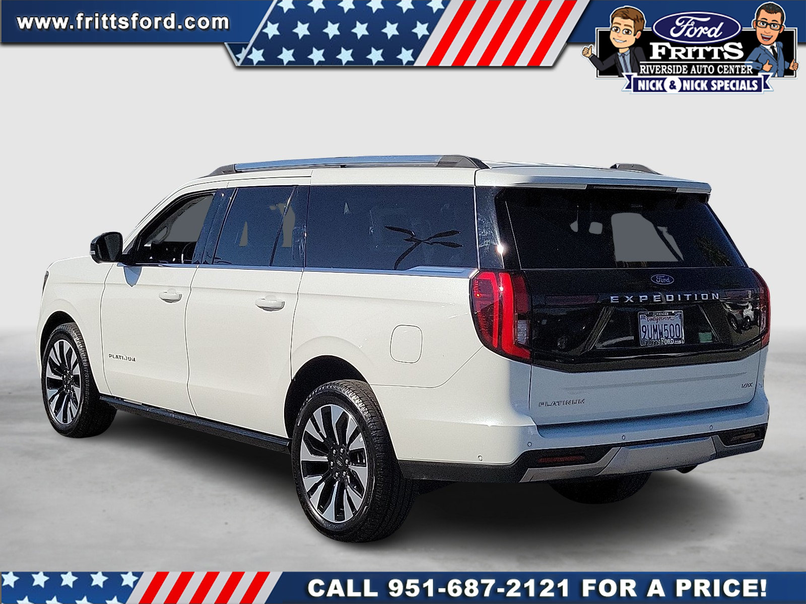 Certified 2025 Ford Expedition Max Platinum w/ Driver's Package AWD/4WD image 3
