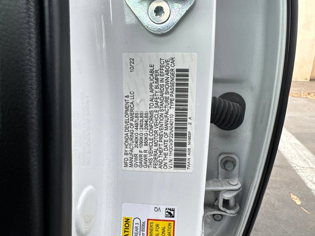 Used 2022 Honda Accord Sport image 11