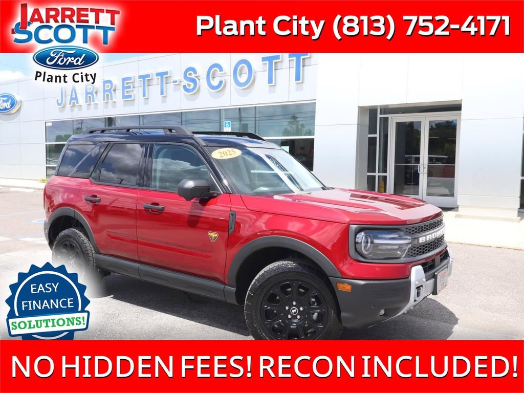 Certified 2025 Ford Bronco Sport Badlands AWD/4WD video 1