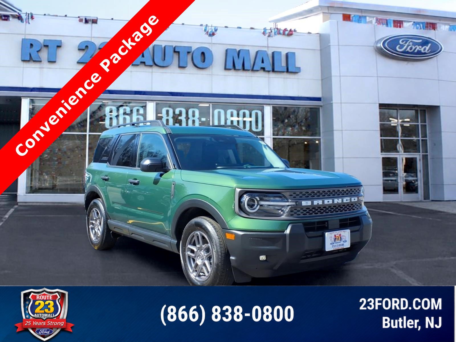 Certified 2025 Ford Bronco Sport Big Bend w/ Convenience Package AWD/4WD image 1