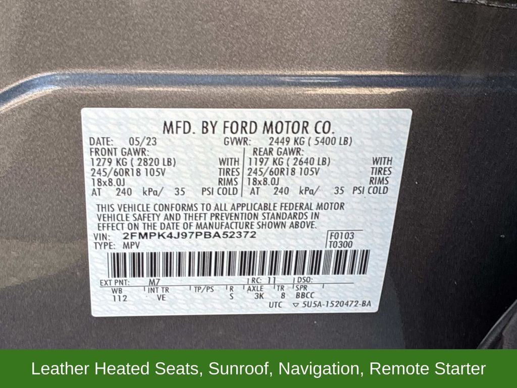 Certified 2023 Ford Edge SEL w/ Convenience Package AWD/4WD image 23