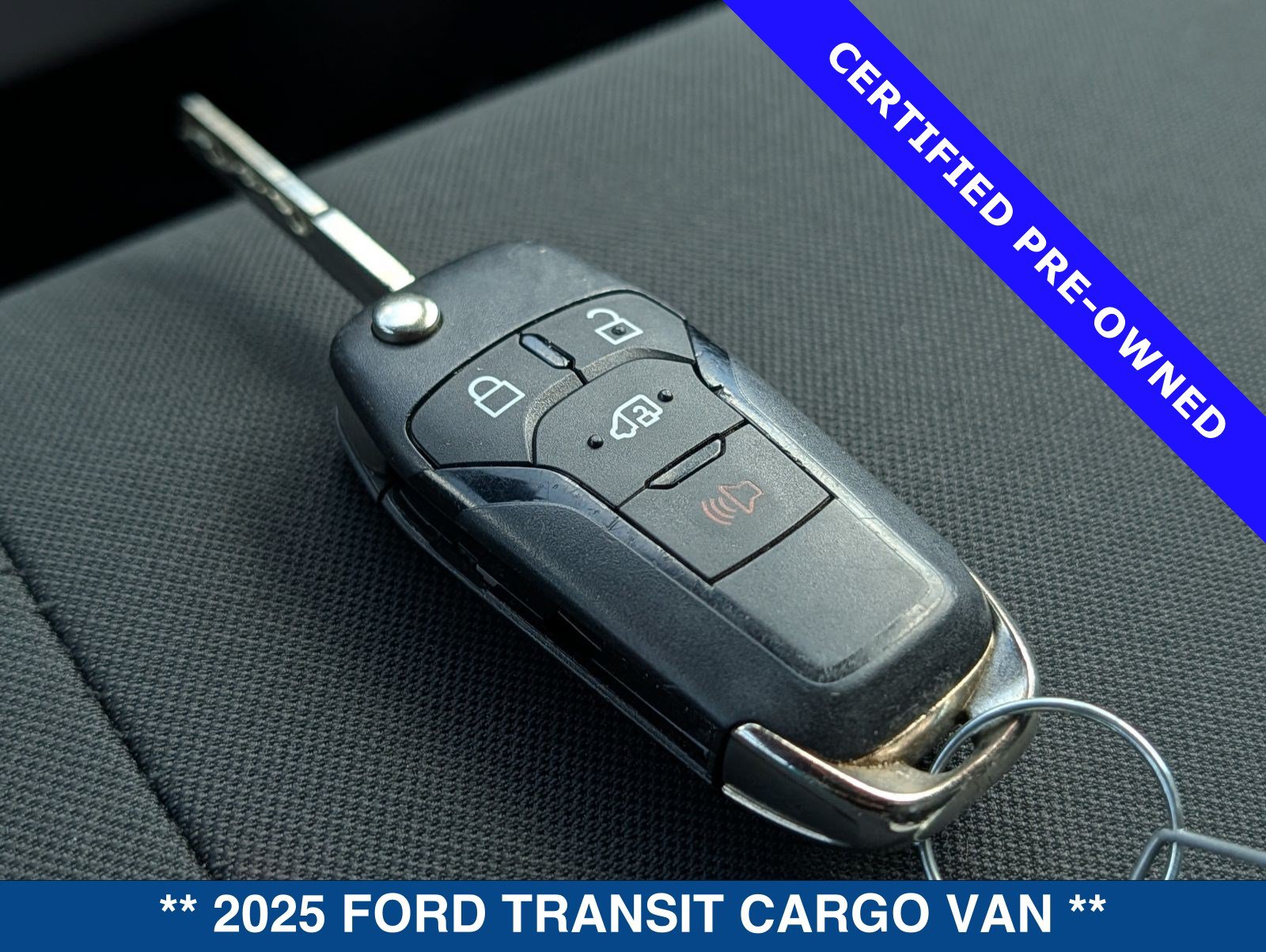 Certified 2025 Ford Transit 250 Low Roof w/ Exterior Upgrade Package RWD image 30