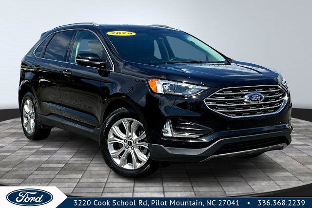 Certified 2024 Ford Edge Titanium w/ Class II Trailer Tow Package