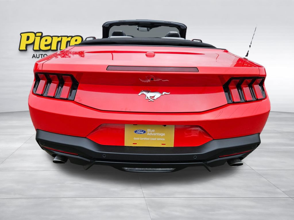 Certified 2025 Ford Mustang Convertible w/ Wheel & Stripe Package RWD image 29