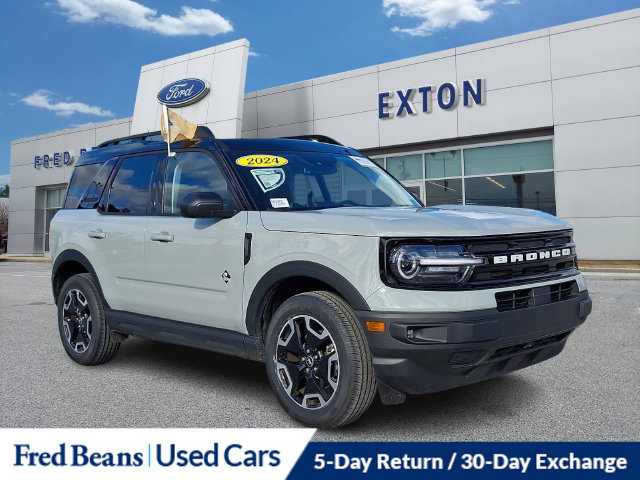 Certified 2024 Ford Bronco Sport Outer Banks w/ Tech Package