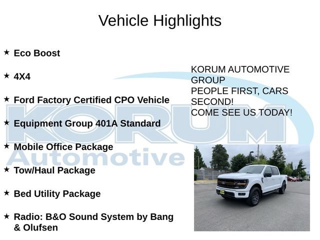 Certified 2024 Ford F150 Tremor w/ Mobile Office Package AWD/4WD image 4