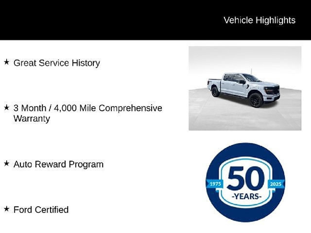 Certified 2025 Ford F150 XLT w/ Equipment Group 302A MID AWD/4WD image 11