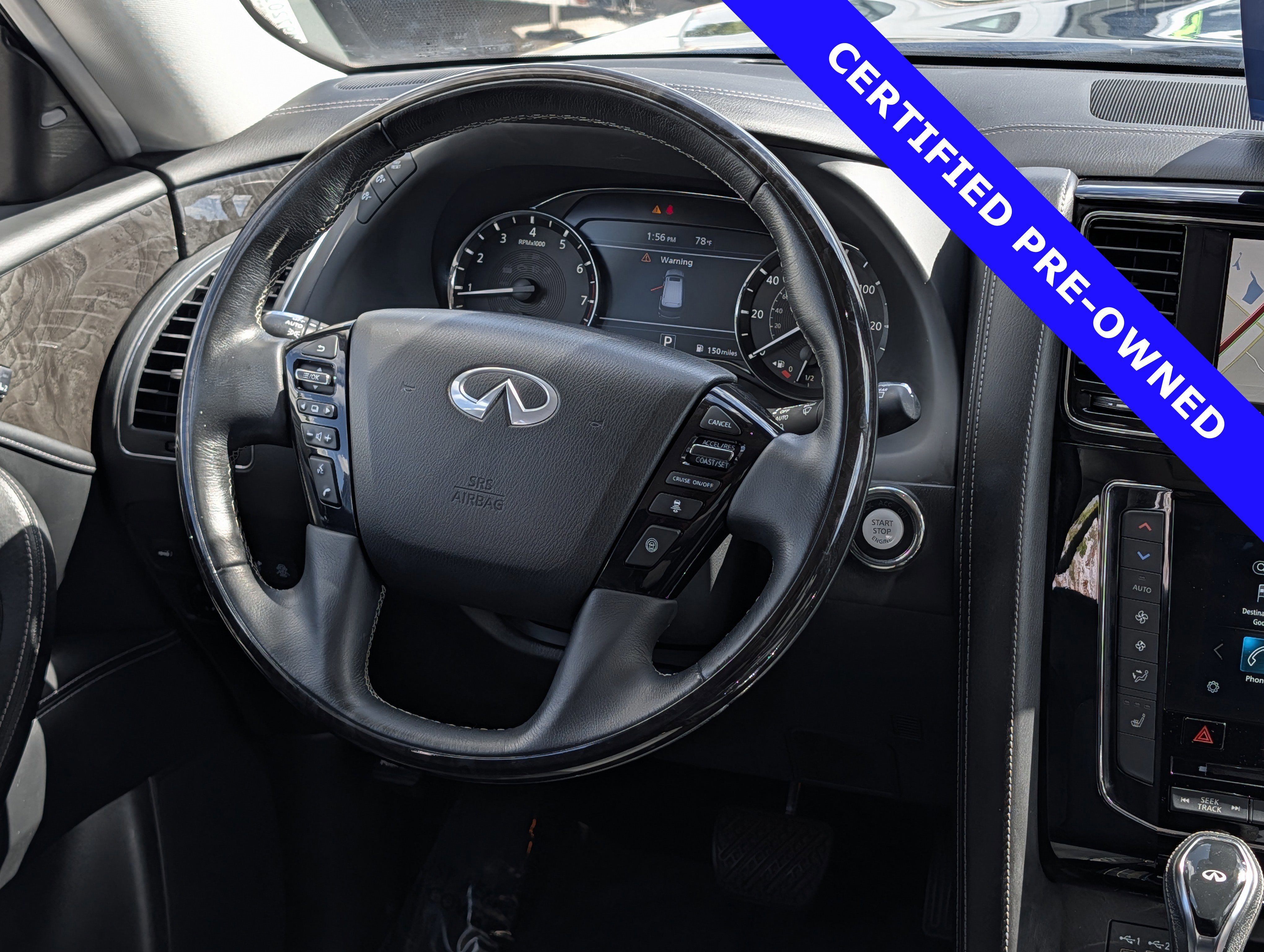 Used 2021 INFINITI QX80 Luxe image 18