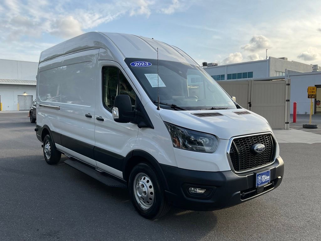 Certified 2023 Ford Transit 350 148 High Roof AWD w/ Upfitter Package image 1