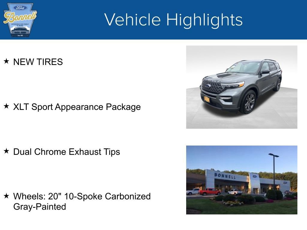 Certified 2023 Ford Explorer XLT w/ Equipment Group 202A image 9