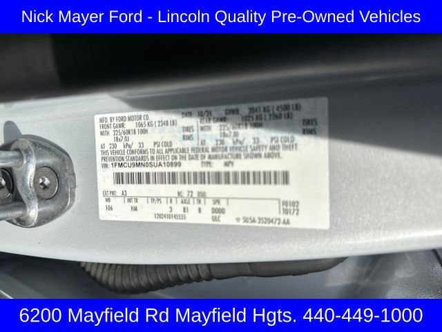 Certified 2025 Ford Escape ST-Line image 23