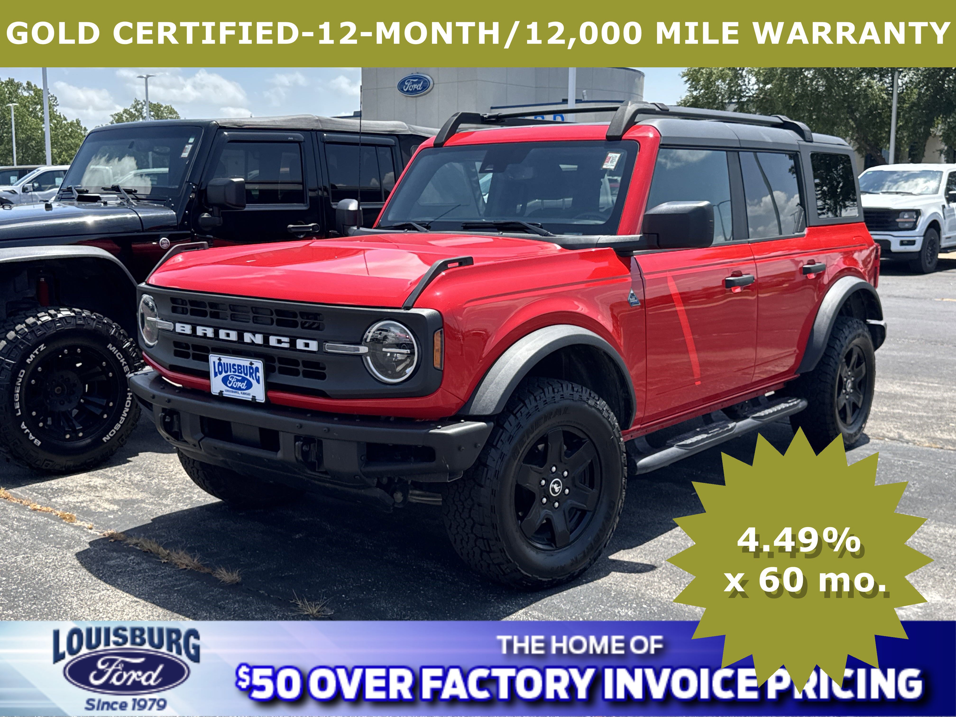 Certified 2023 Ford Bronco Black Diamond image 1