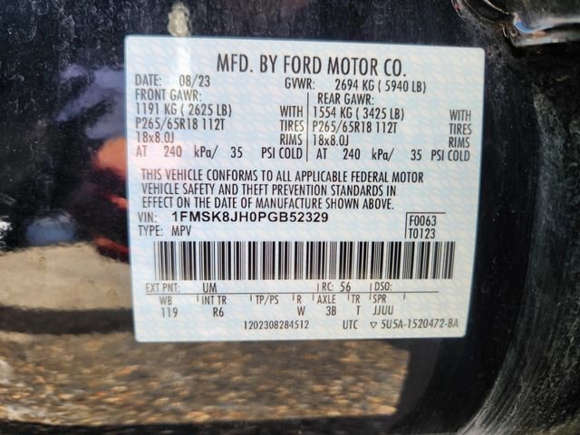 Certified 2023 Ford Explorer Timberline image 29