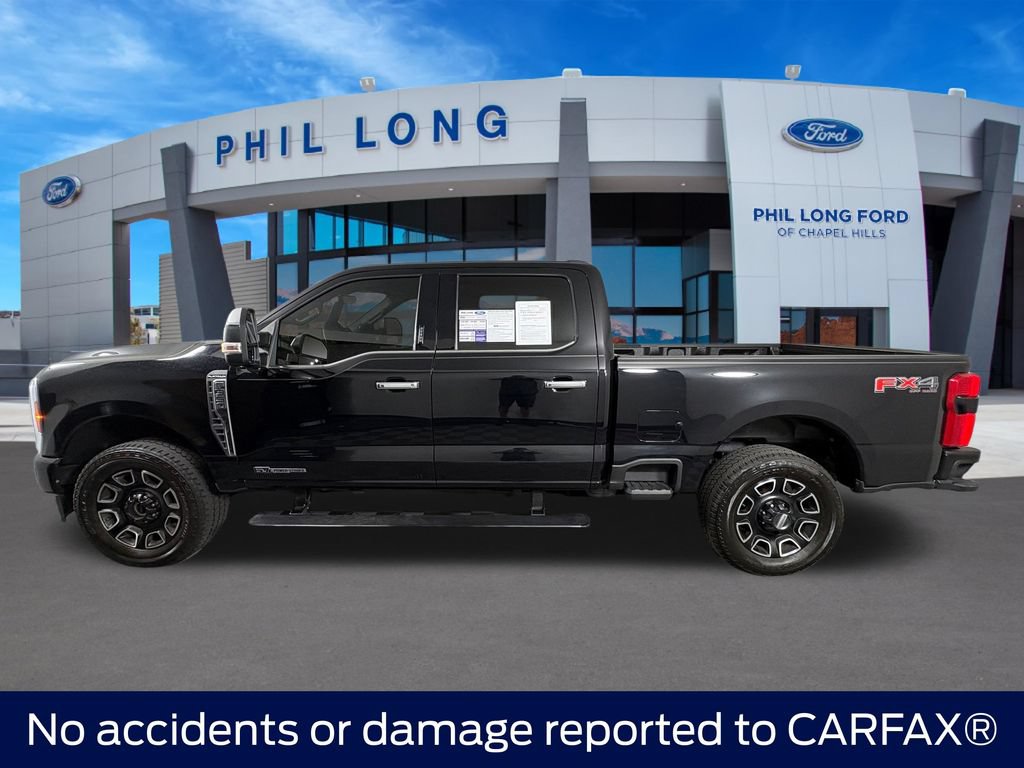 Certified 2023 Ford F350 Platinum w/ FX4 Off-Road Package AWD/4WD image 2