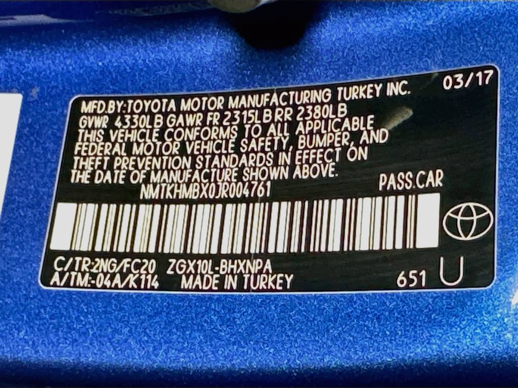 Used 2018 Toyota C-HR XLE FWD image 23
