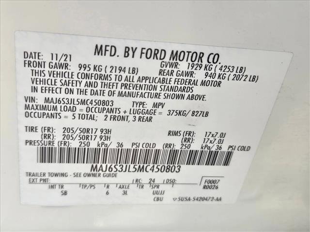 Certified 2021 Ford EcoSport SES image 25