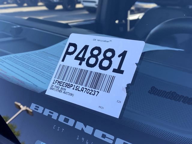 Certified 2025 Ford Bronco Badlands AWD/4WD image 31