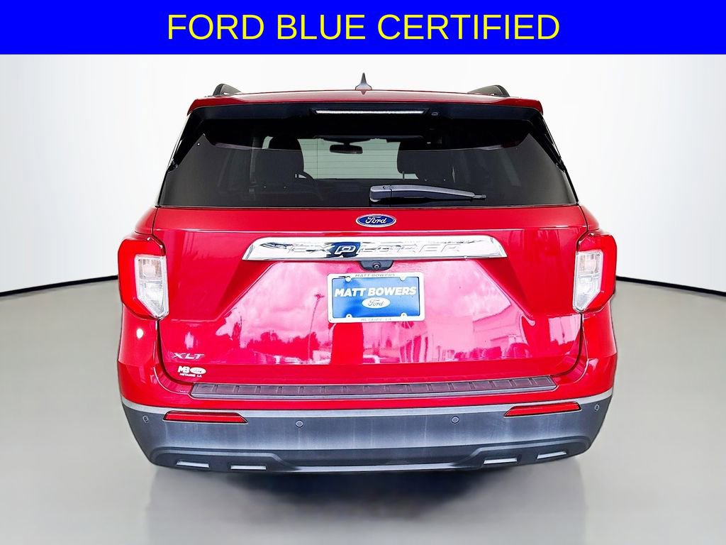Certified 2021 Ford Explorer XLT RWD image 9