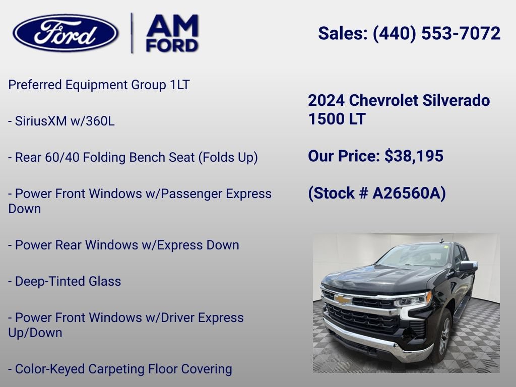 Used 2024 Chevrolet Silverado 1500 LT AWD/4WD image 6