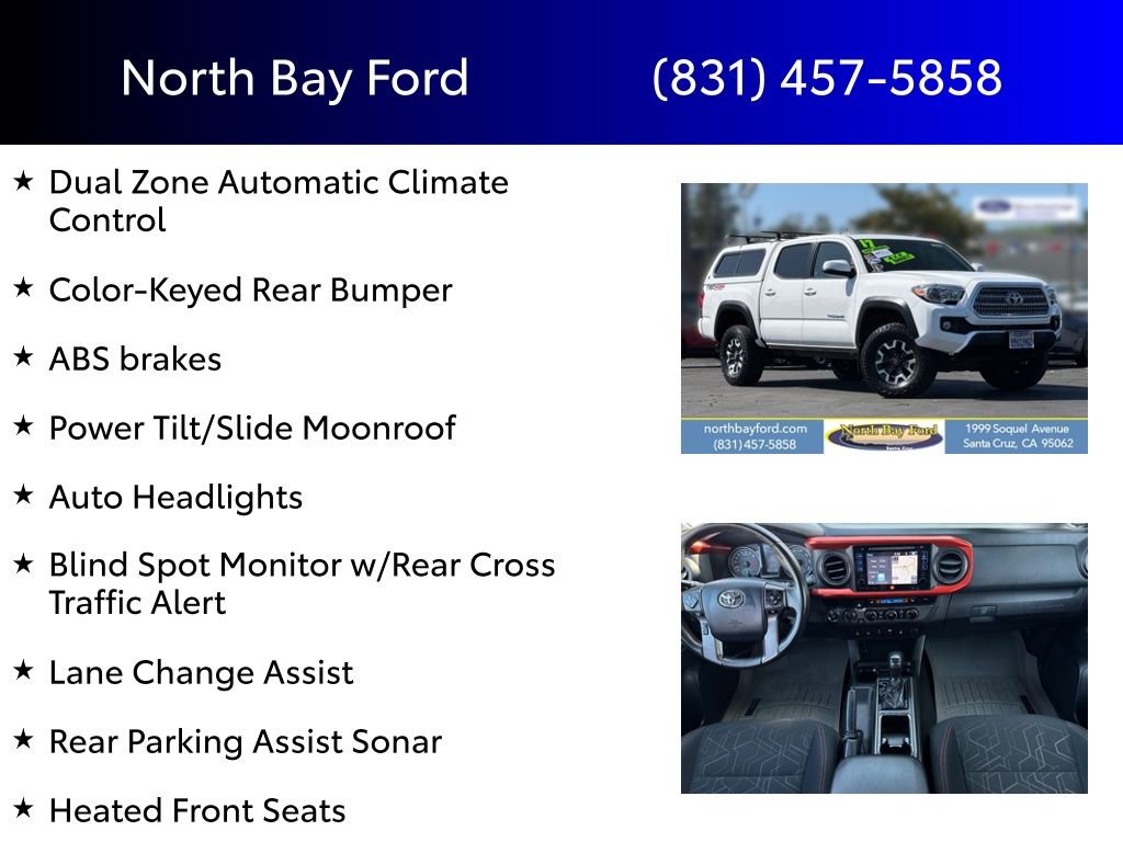 Used 2017 Toyota Tacoma TRD Off-Road AWD/4WD image 12