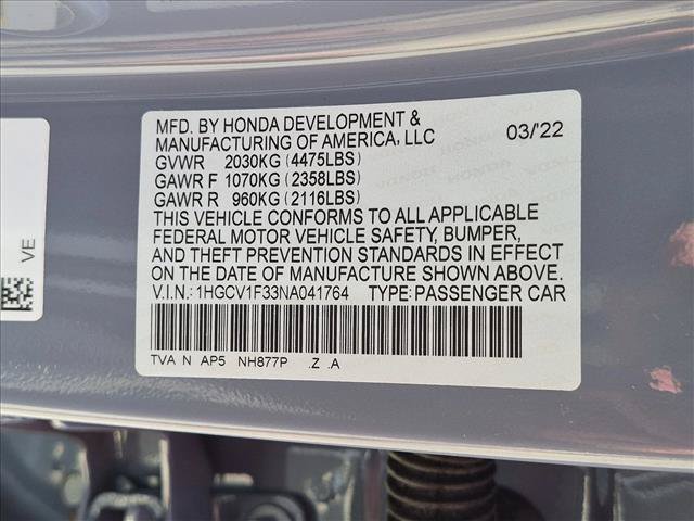 Used 2022 Honda Accord Sport image 24
