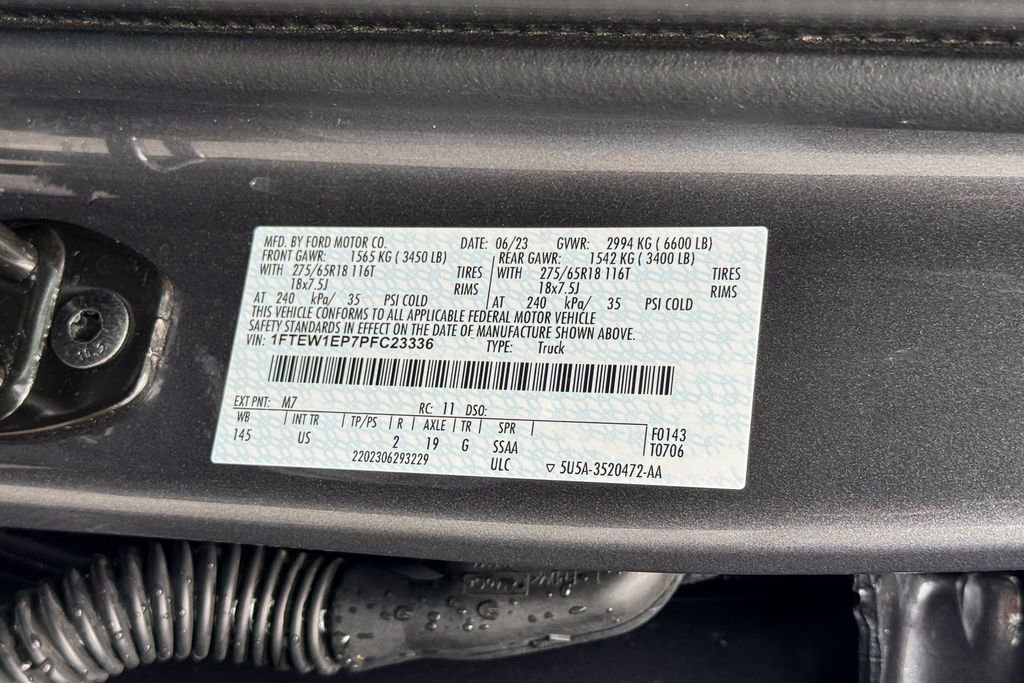 Certified 2023 Ford F150 XLT w/ Equipment Group 302A High AWD/4WD image 25