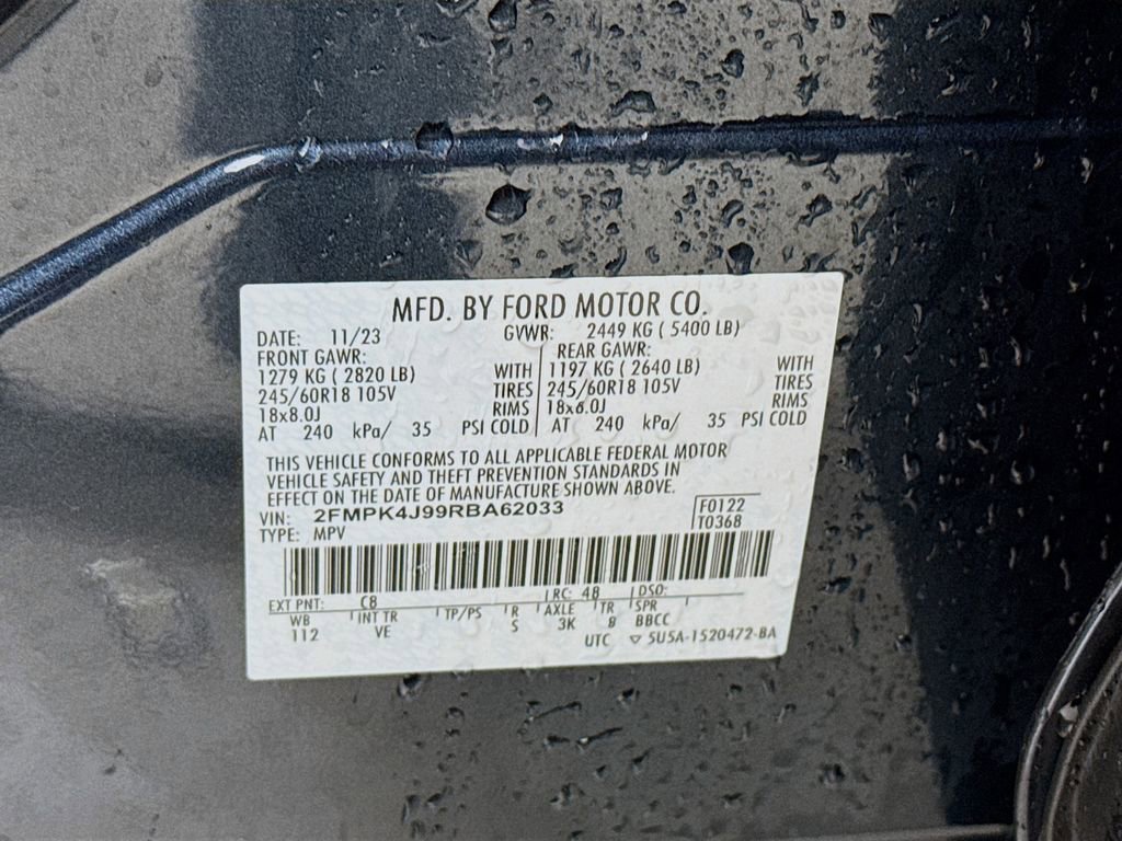 Certified 2024 Ford Edge SEL w/ Convenience Package image 31