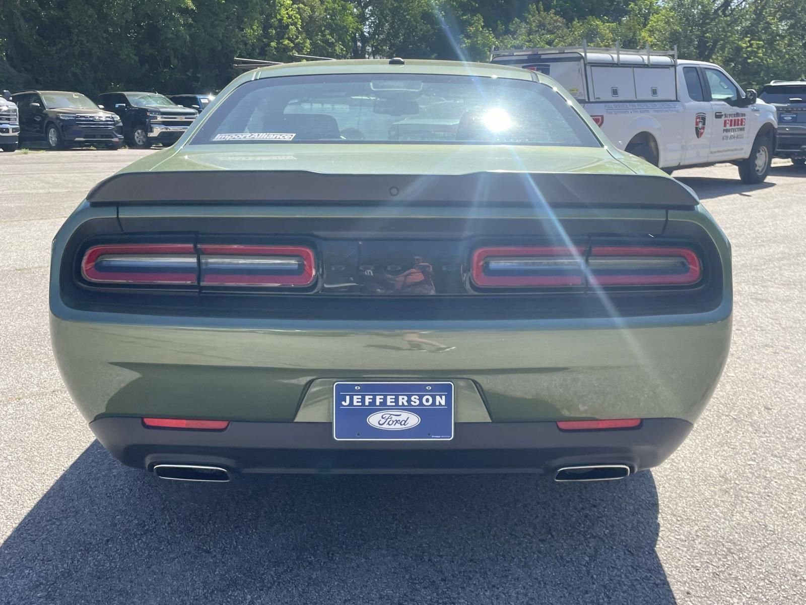 Used 2021 Dodge Challenger SXT w/ Blacktop Package RWD image 4