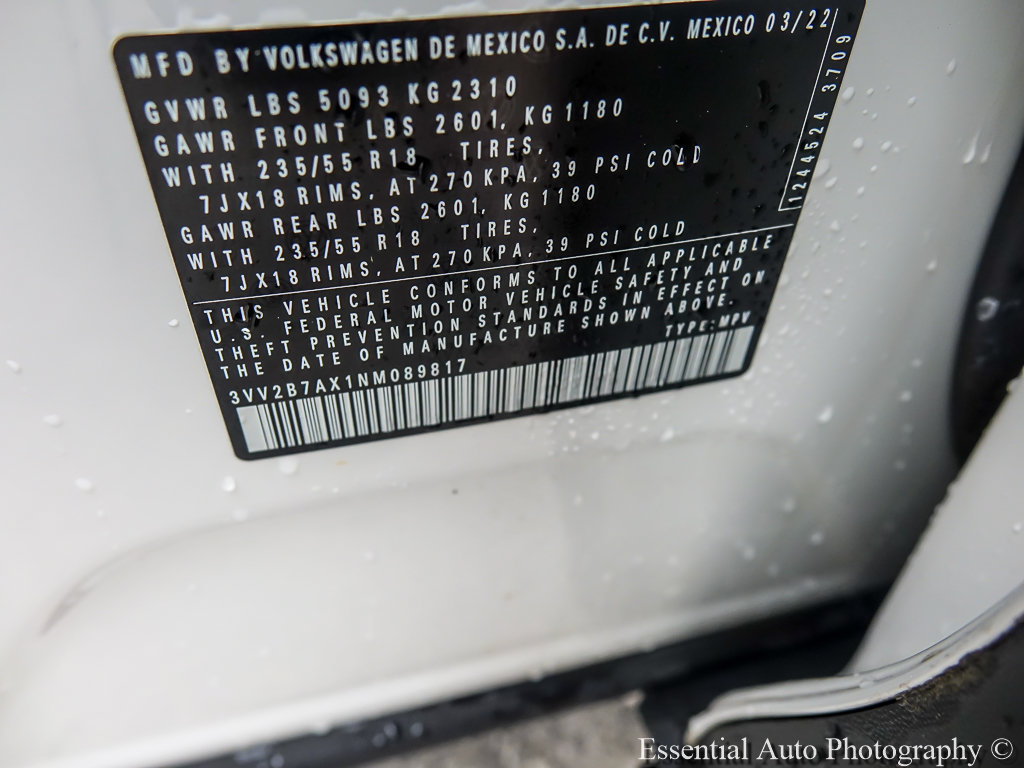 Used 2022 Volkswagen Tiguan SE AWD/4WD image 28