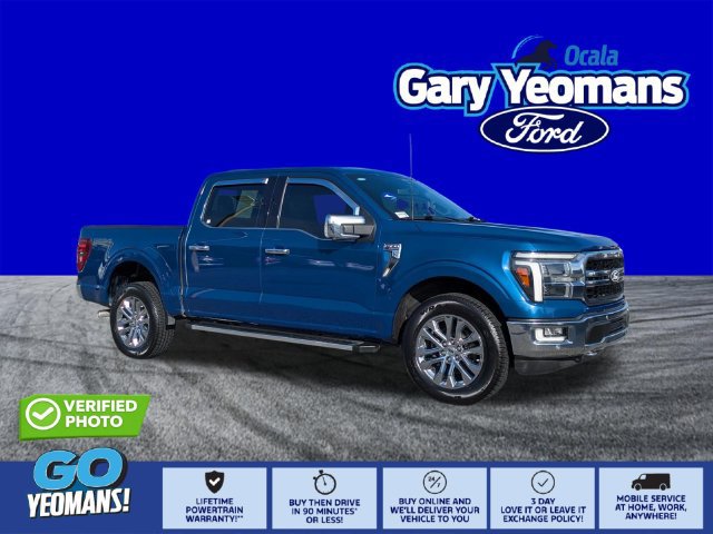 Certified 2024 Ford F150 Lariat w/ FX4 Off-Road Package AWD/4WD image 1