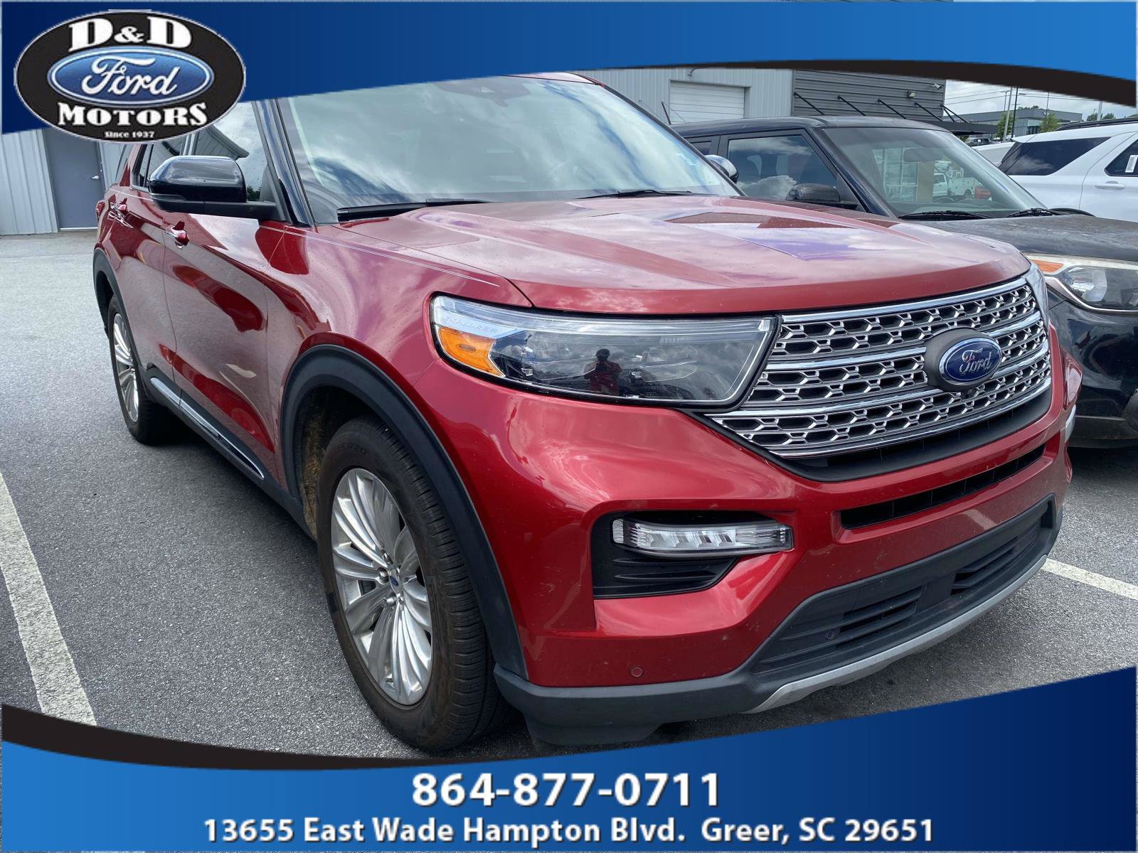 Certified 2022 Ford Explorer Limited w/ Equipment Group 301A