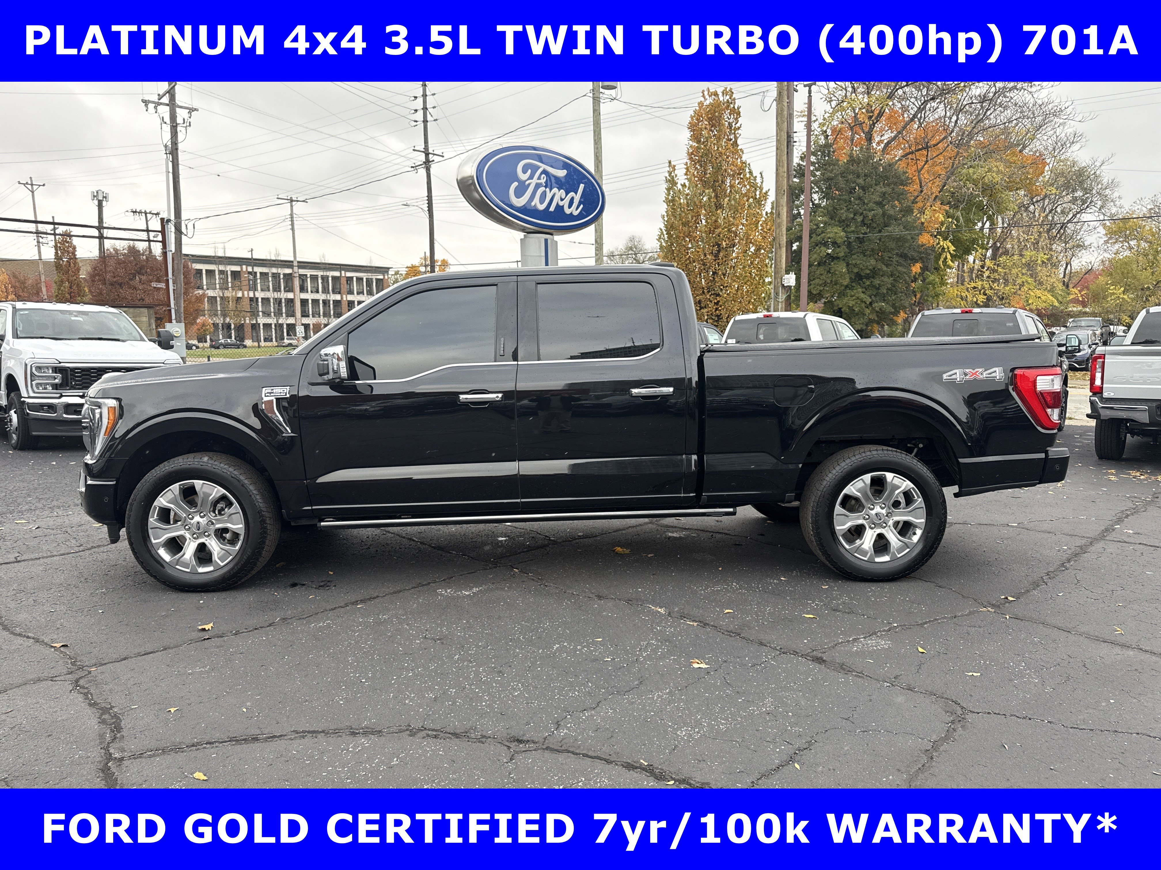 Certified 2023 Ford F150 Platinum w/ Equipment Group 701A High